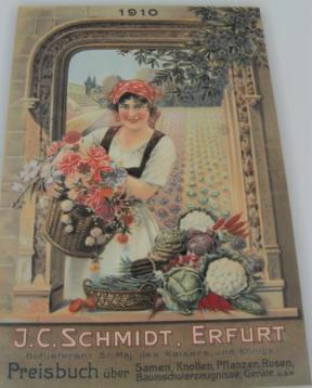 Preisbuch der Firma J.C. Schmidt Erfurt