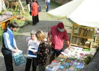 Rosen- und Gartenmesse Königsberg Bücherstand